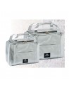 Borsa termica Be Cool 20 lt argento con tasca esterna frontale