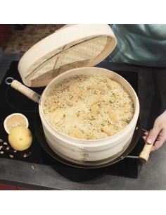 Cuocivapore bambù cm.20 Paderno 2