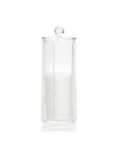 Porta cotone a dischetti in acrilico