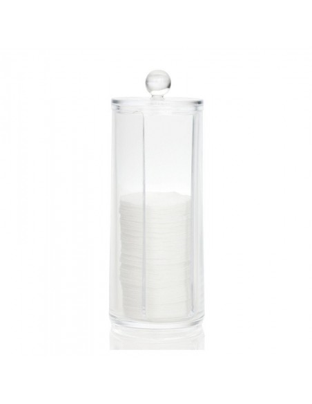 Porta cotone a dischetti in acrilico