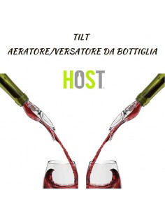 Tappo aeratore per ossigenare il vino direttamente dalla bottiglia