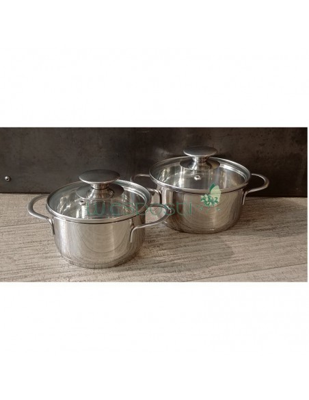 casseruola c/cop. induzione Kuchenprofi