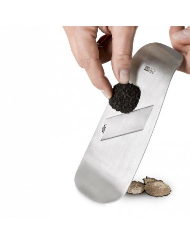 Affetta tartufo per scagliare tartufi, cioccolato, verdure, formaggio,funghi