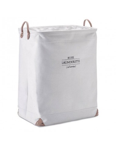 Portabiancheria con sacco rimovibile e lavabile , manici in pelle