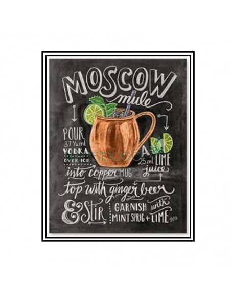 Tazza Moscove Mule in acciaio Pvd rame Paderno