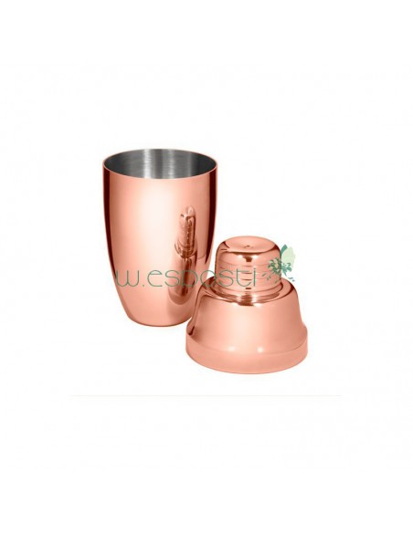 Shaker cocktail in acciaio inox pvd rame Paderno