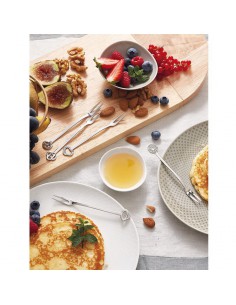 Set 4 cucchiaini Party Oriental Antique in acciaio Sambonet 2