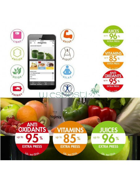 Accessorio estrattore succhi e smoothies per robot Magimix