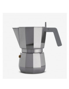 Caffettiere alluminio Alessi Moka design David Copperfield 2