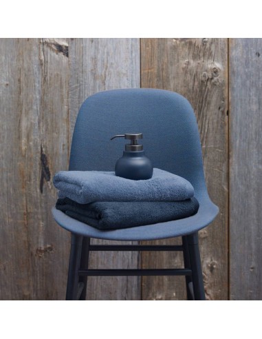 Tappeto da bagno London 60x100 color blu Denim