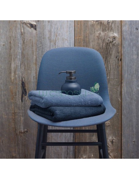 Tappeto da bagno London 60x100 color blu Denim