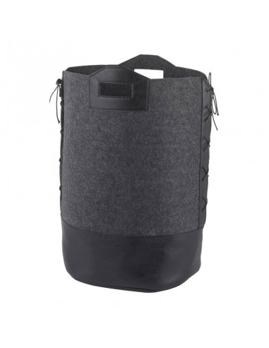 Portabiancheria fatto a mano in feltro e poliuretano