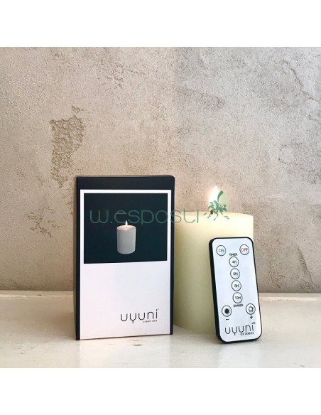 Candele e T-Light a led Uyuni senza fiamma,no fumo , non colano