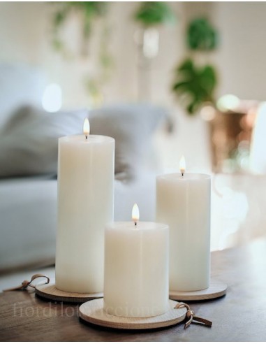 Candele e T-Light a led Uyuni senza fiamma,no fumo , non colano