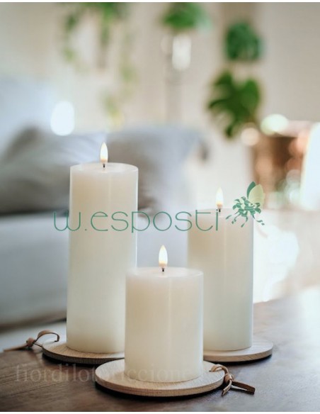 Candele e T-Light a led Uyuni senza fiamma,no fumo , non colano