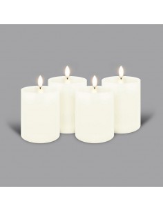 Candele e T-Light a led Uyuni senza fiamma,no fumo , non colano 2