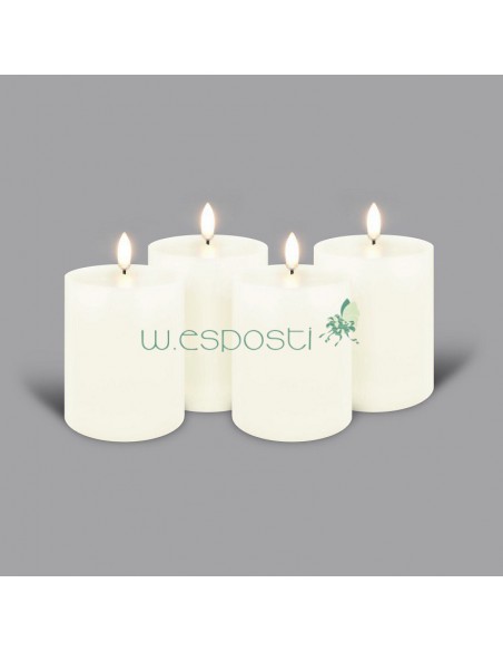 Candele e T-Light a led Uyuni senza fiamma,no fumo , non colano