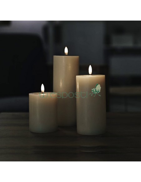 Candele e T-Light a led Uyuni senza fiamma,no fumo , non colano