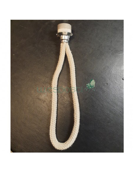 Pietra con stoppino per lampada catalitica