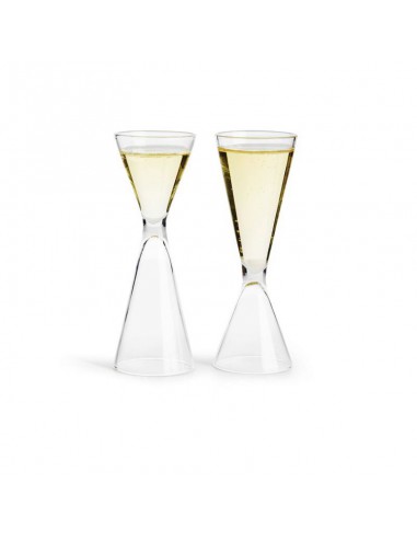 Set 6 bicchierini liquore a 2 capacità