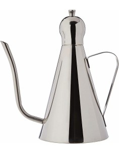 Oliera in acciaio inox 0,75 Lt , design minimale