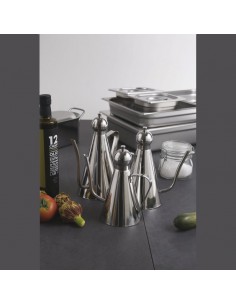 Oliera in acciaio inox 0,75 Lt , design minimale 2