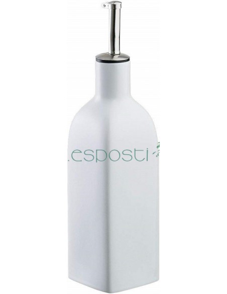 Dosaolio in ceramica bianca 0,35 e 0,50 Lt