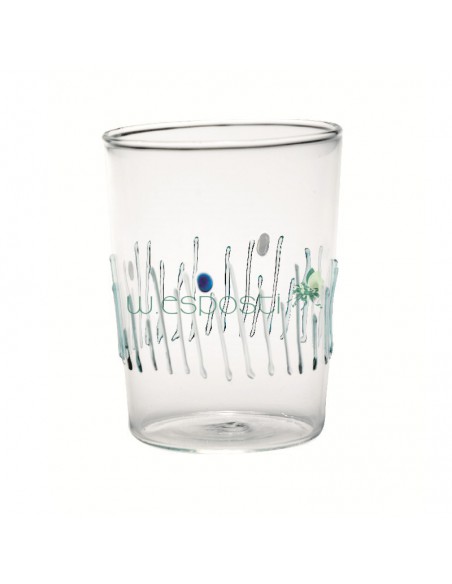 Set 4 bicchieri " Le quattro stagioni " di Zafferano