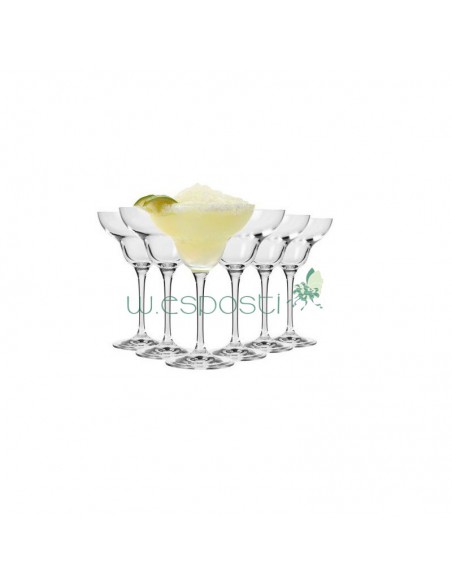 Coppe in vetro per cocktail Margarita pz.6 Scott Swiesel