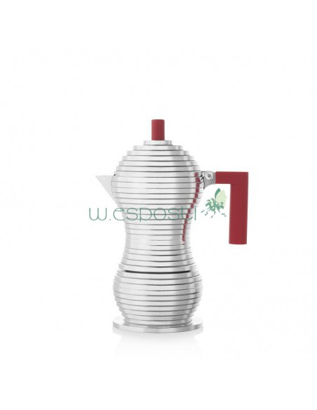 Alessi caffettiera Pulcina Alessi PER INDUZIONE design Michele De Lucchi