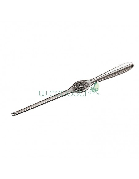 Stiletto/forchettina aragosta Paderno in acciaio