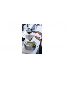 Colino cornetto cinese chinoise cm. 16 in acciaio inox... 2