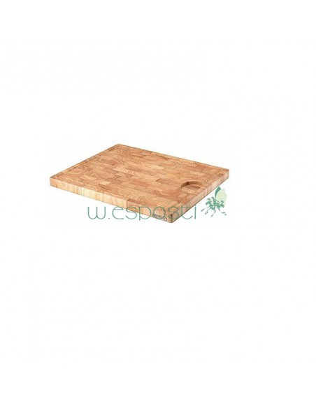 Taglieri in legno massello l'albero della gomma by Continenta