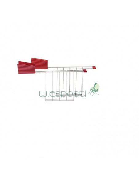 Alessi tostapane Plissè con pinze design Michele De Lucchi