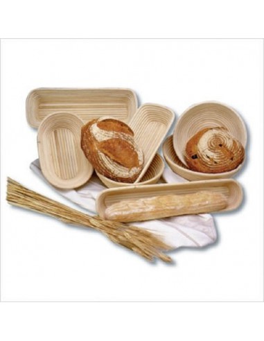 Cestini per la lievitazione del pane rattan naturale Kuckenprofi