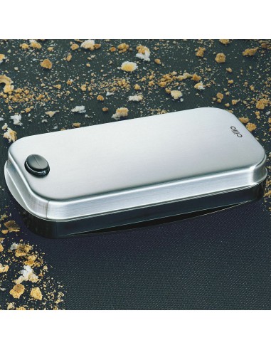 Spazzola raccoglibriciole a tre rulli - acciaio...