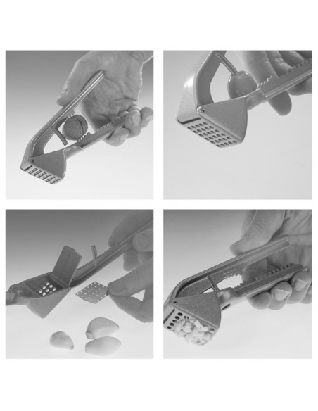 Spremiaglio - snocciolatore - schiaccianoci - squamapesce in alluminio