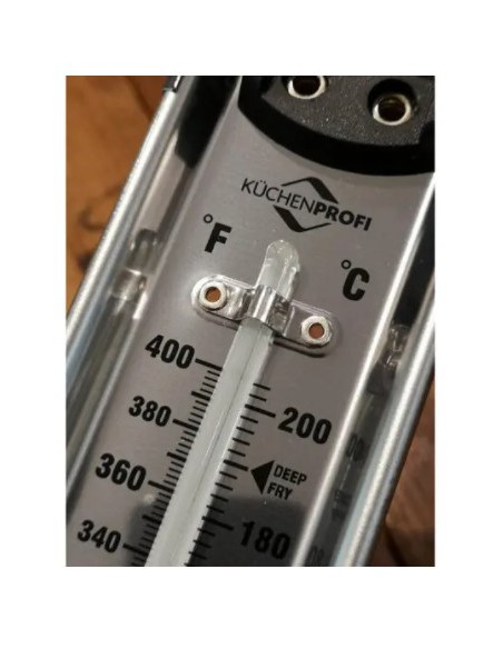 Termometro in acciaio per zucchero da 40° a 00 ° C