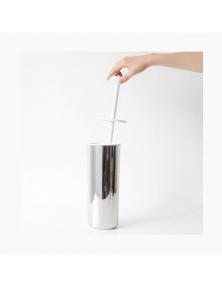 Scopino da bagno Birillo design Stefano Giovannoni Alessi