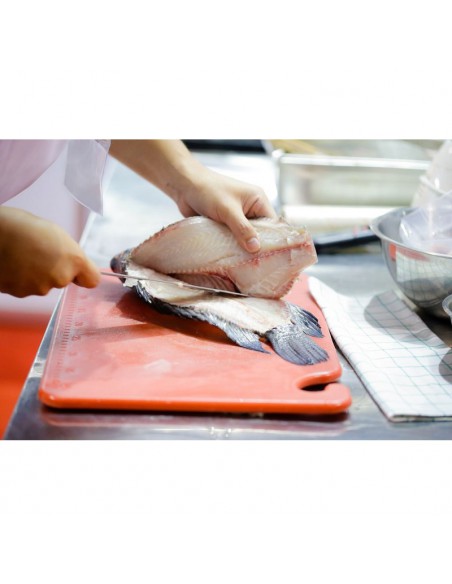 Coltello per filettare lama flex cm.20 in acciaio forgiato Paderno