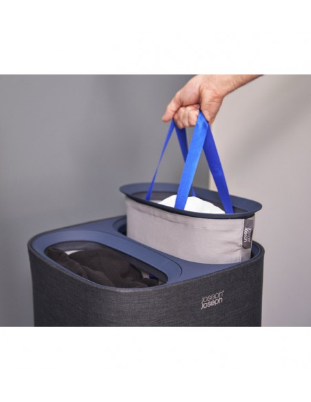 Cesti biancheria doppio scomparto