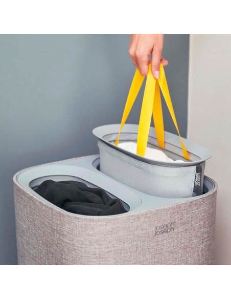 Cesti biancheria doppio scomparto