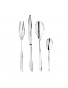 Set posate Sambonet Leaf per 6 persone pz.24