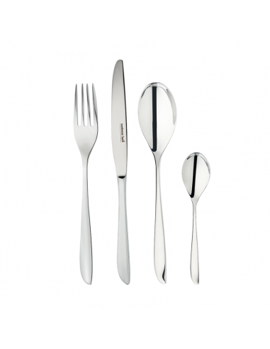 Set posate Sambonet Leaf per 6 persone pz.24