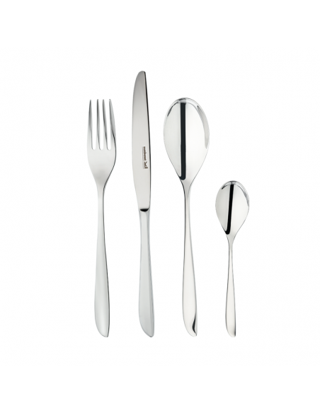 Set posate Sambonet Leaf per 6 persone pz.24