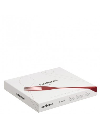 Set posate Sambonet Leaf per 6 persone pz.24