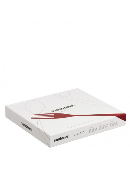 Set posate Sambonet Leaf per 6 persone pz.24