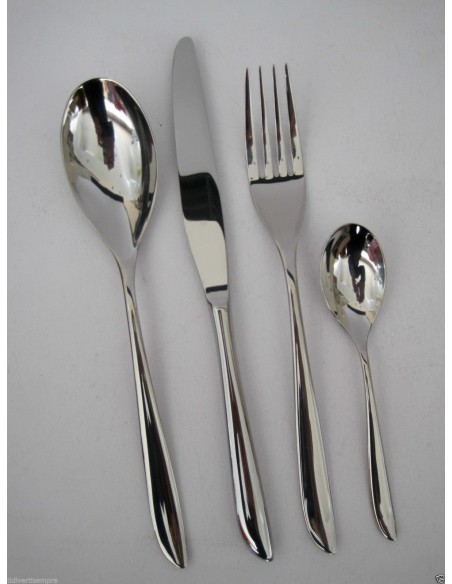 Set posate Sambonet Leaf per 6 persone pz.24