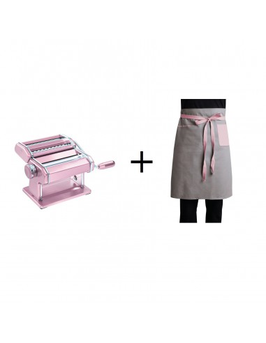 Macchina tira pasta Marcato rosa con grembiule...