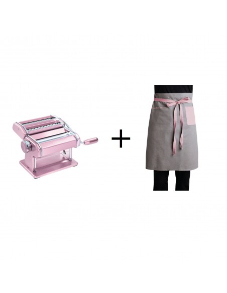Macchina tira pasta Marcato rosa con grembiule - Komen -